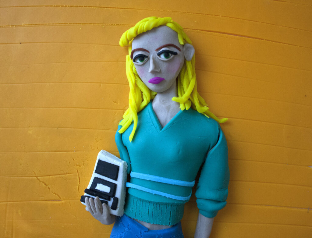 Photographs Rendered in Play–Doh: Eleanor Macnair